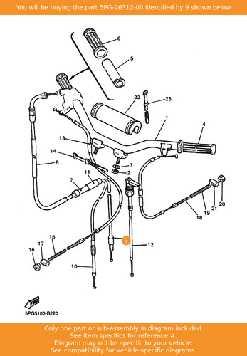 Yamaha cable throttle 2 - yamaha,